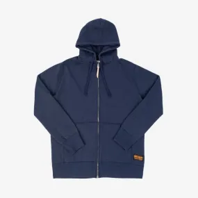 14oz Ultra Heavyweight Loopwheel Cotton Hoodie - Navy