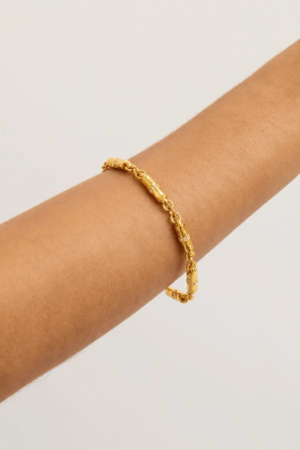 18k Gold Vermeil Stay Wild Bracelet