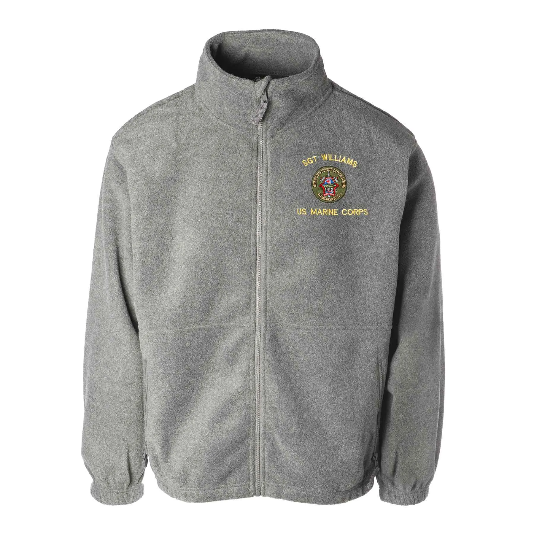 1st LAR Battalion Embroidered Fleece Full Zip