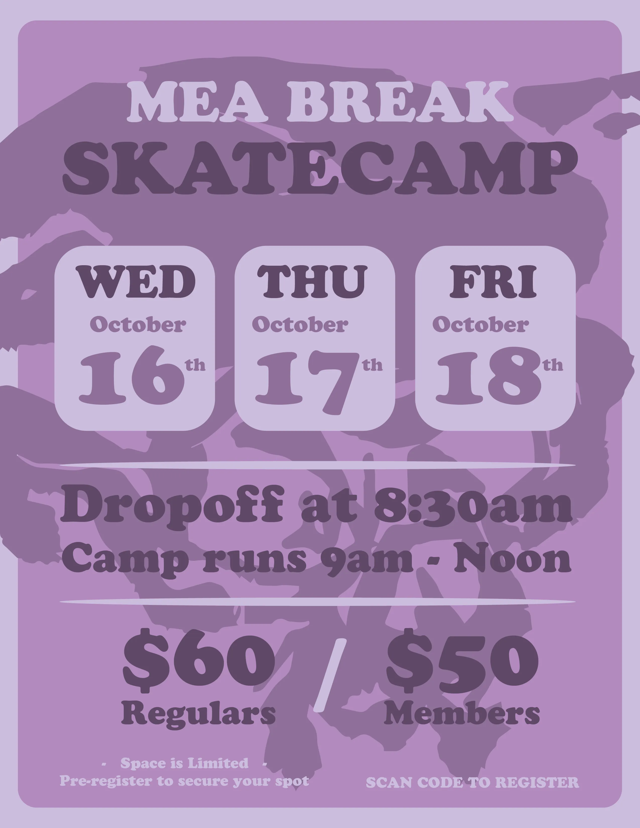 2024 MEA BREAK SKATEBOARD CAMP