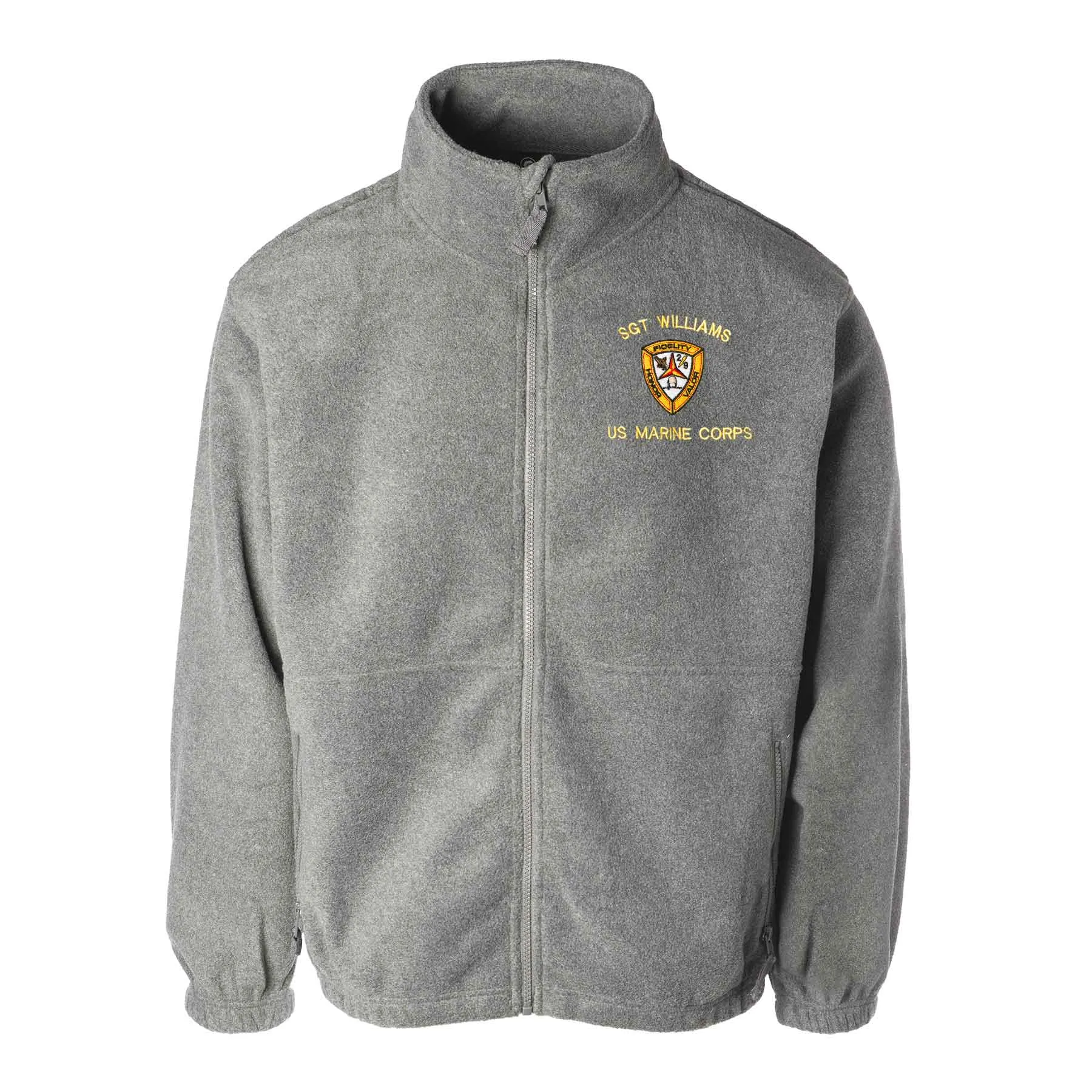 2nd Battalion 9th Marines Embroidered Fleece Full Zip