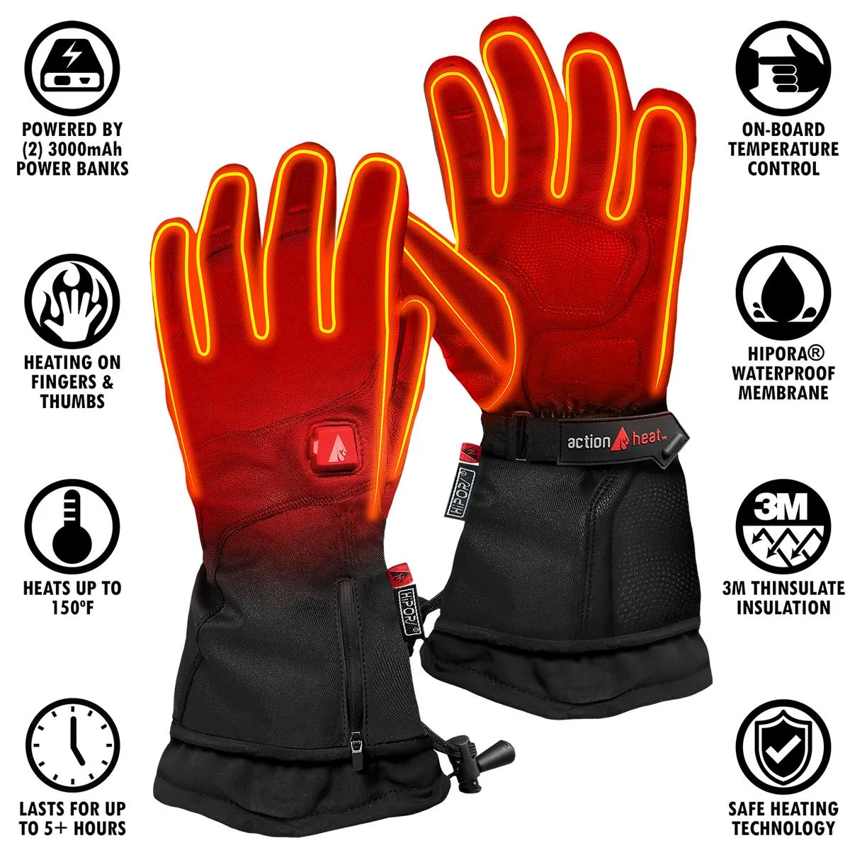 ActionHeat 5V Women's Premium Heated Gloves