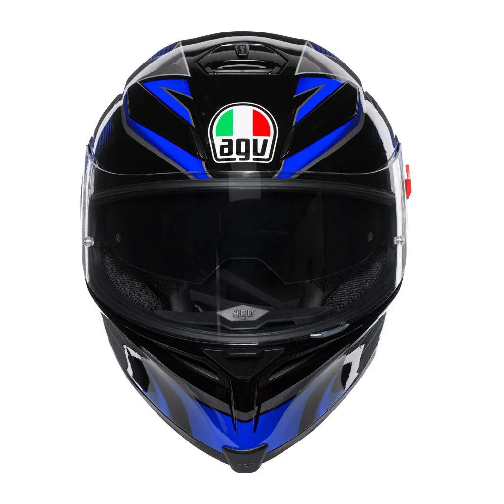 AGV - K5-S Hurricane 2.0 Black/Blue Helmet