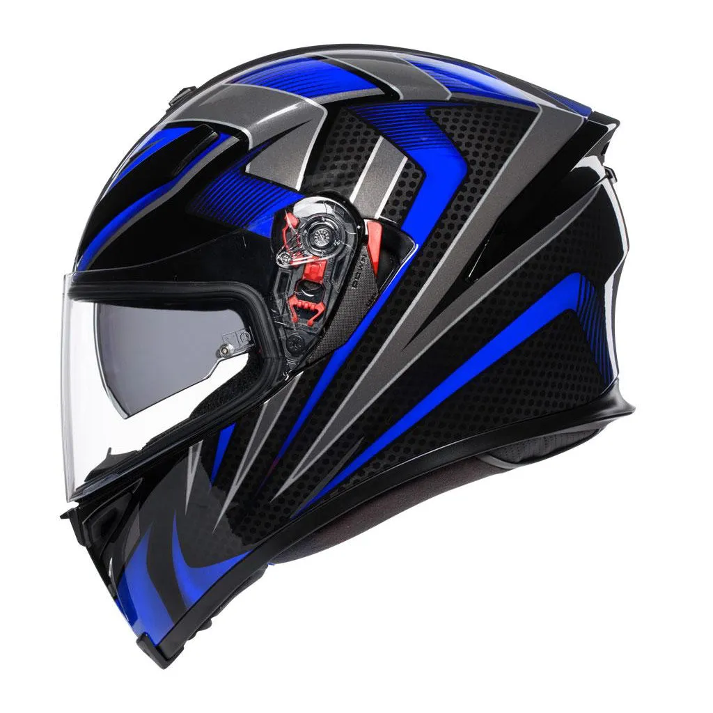 AGV - K5-S Hurricane 2.0 Black/Blue Helmet