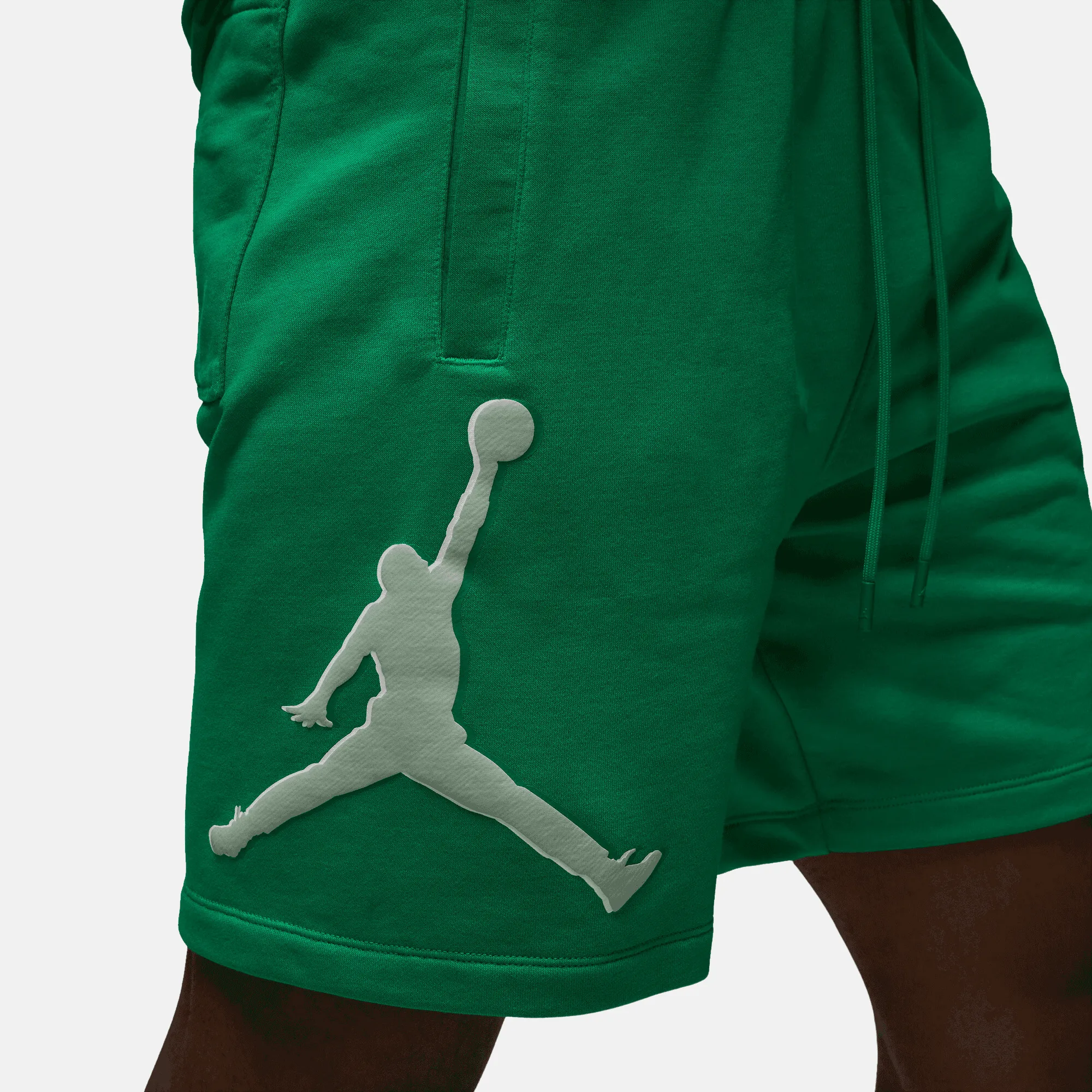 Air Jordan Essentials Fleece Green Graphic Shorts