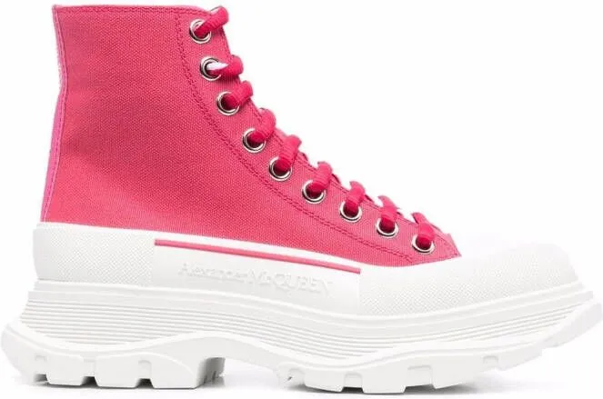 Alexander McQueen chunky-sole sneakers Pink