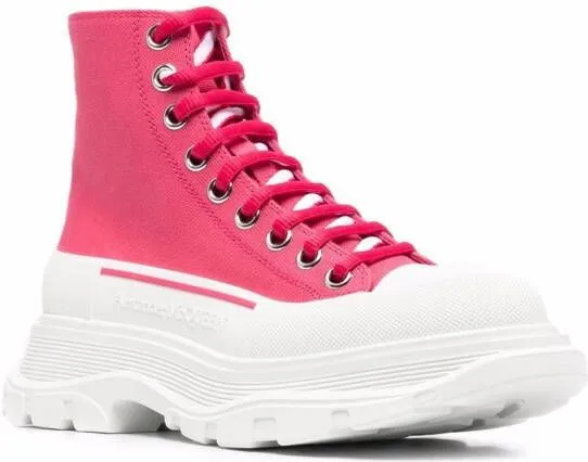 Alexander McQueen chunky-sole sneakers Pink