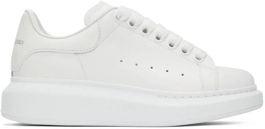 Alexander McQueen White Oversized Sneakers