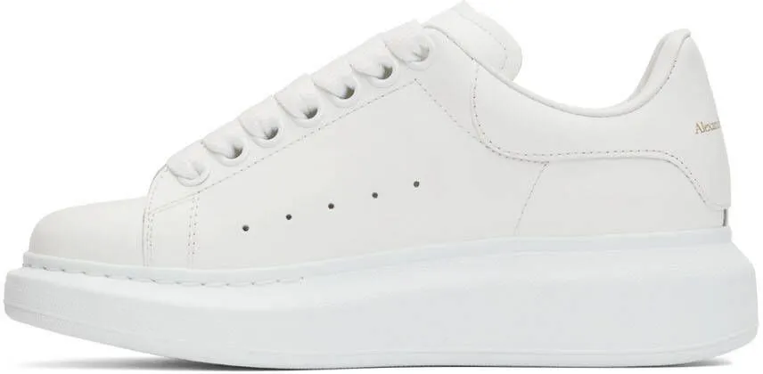 Alexander McQueen White Oversized Sneakers