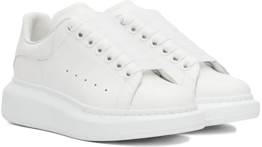 Alexander McQueen White Oversized Sneakers