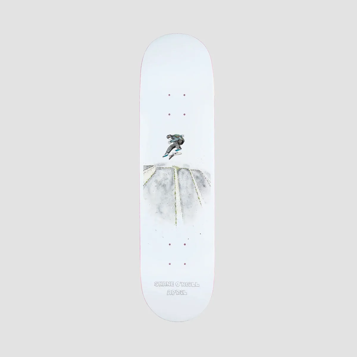 April Shane O'Neil Wallenberg Skateboard Deck - 8.125