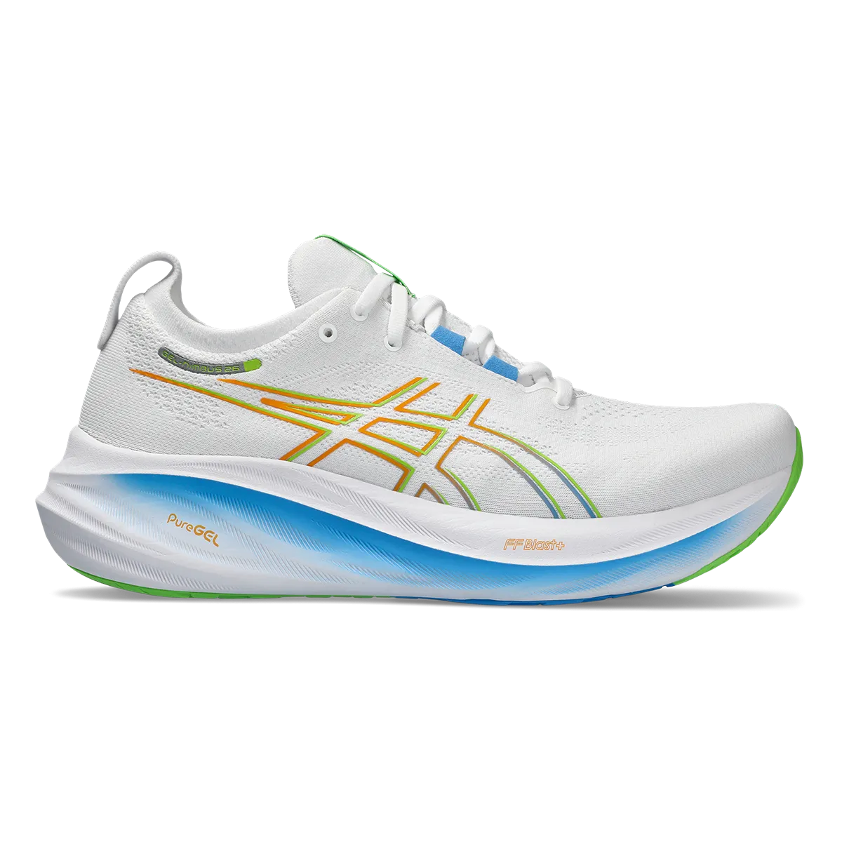 Asics Gel Nimbus 26 - White - Waterscape