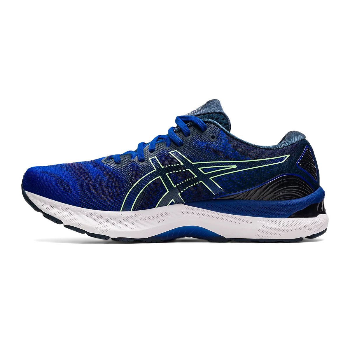 Asics Nimbus 23 - Monaco Blue - Bright Lime