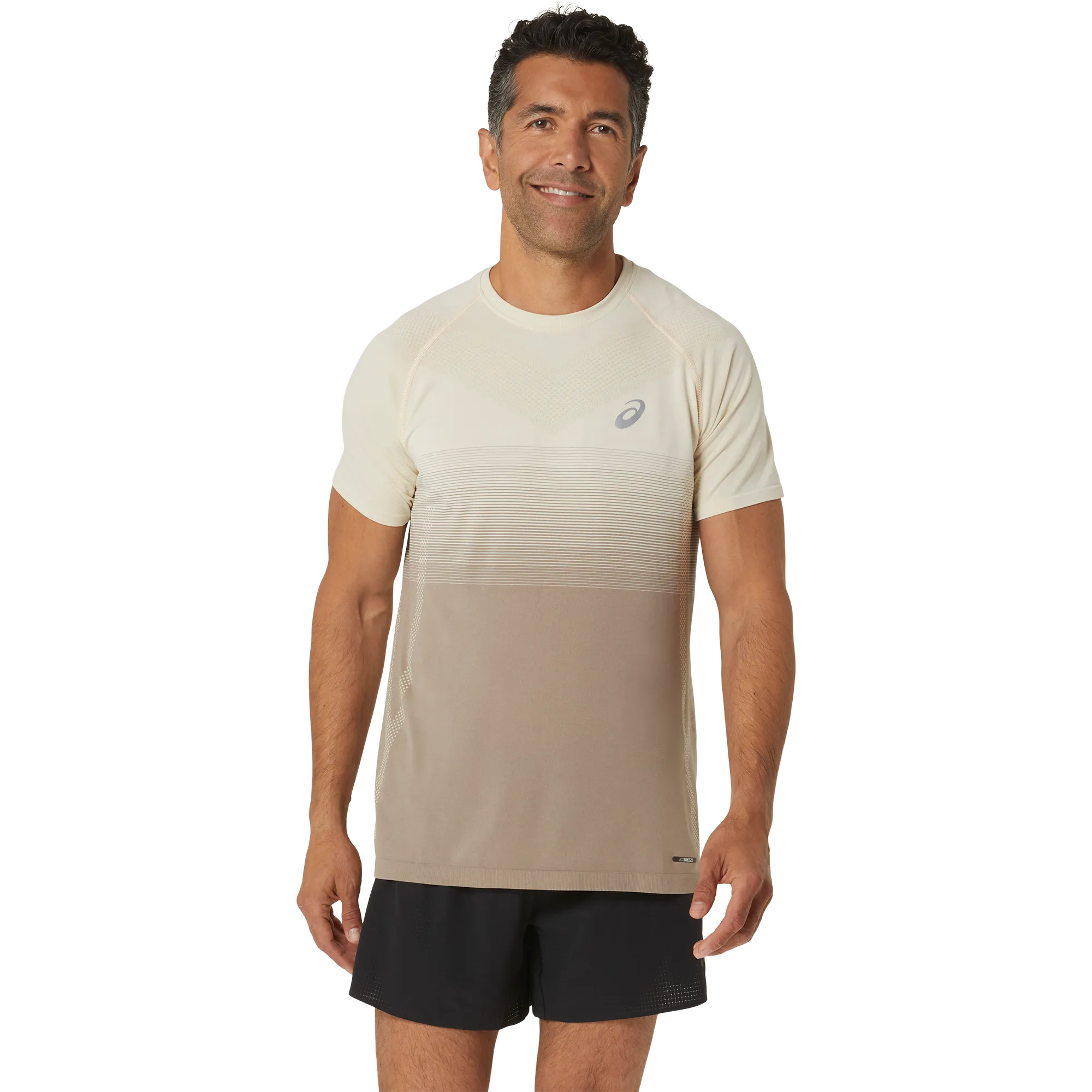 ASICS - Seamless T-shirt Men oatmeal