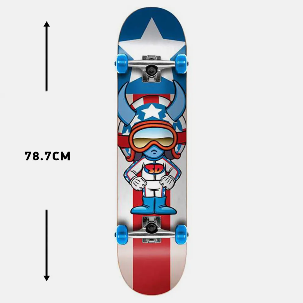 Athlopaidia Demons Stars Skateboard 7.25''