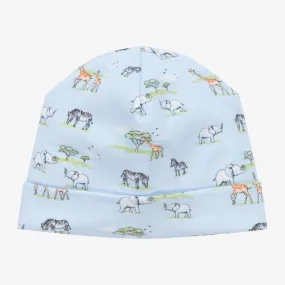 Baby Boys Blue Jungle Oasis Layette Hat