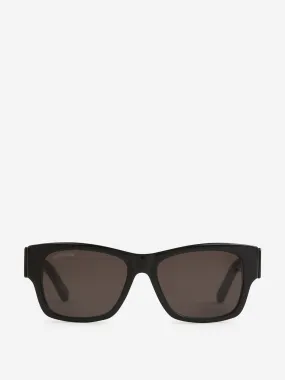 Balenciaga Max Square Rectangular Sunglasses 