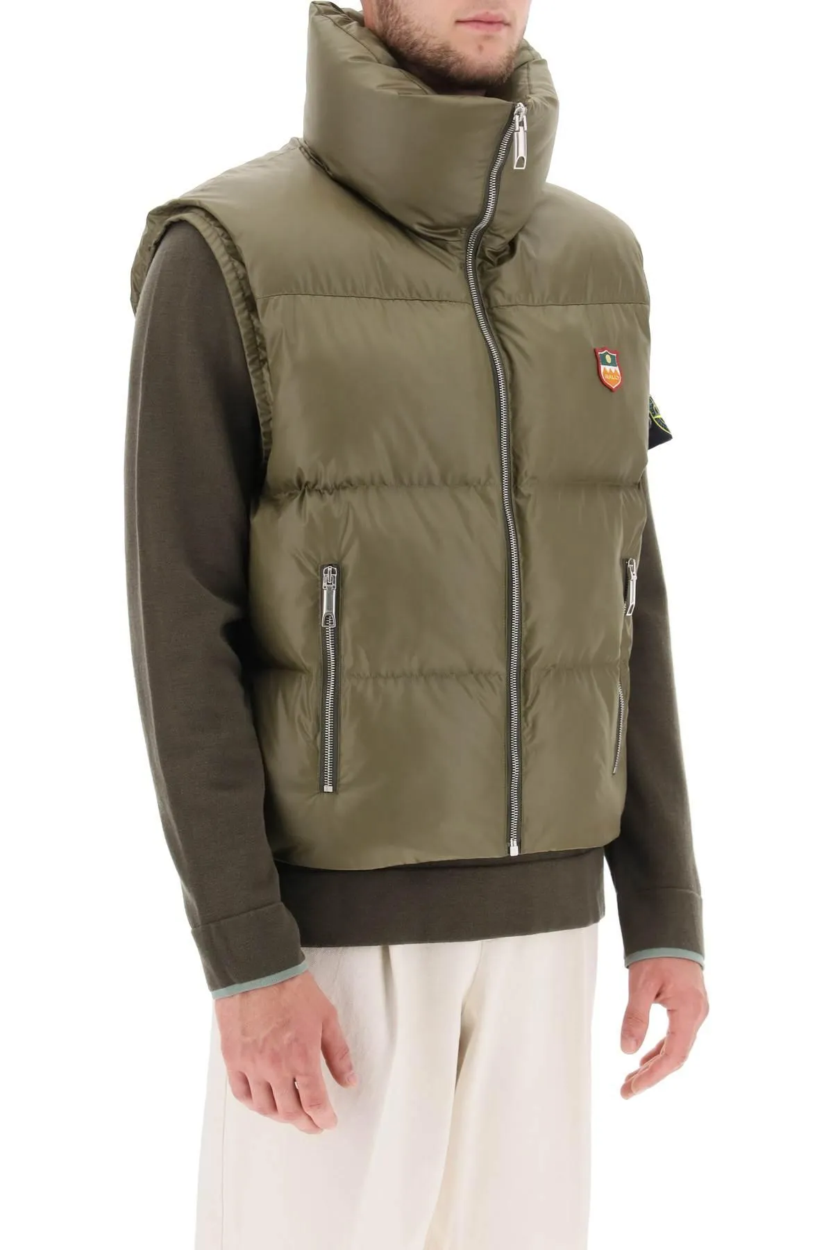 Bally    Bally Padded Vest In Ripstop