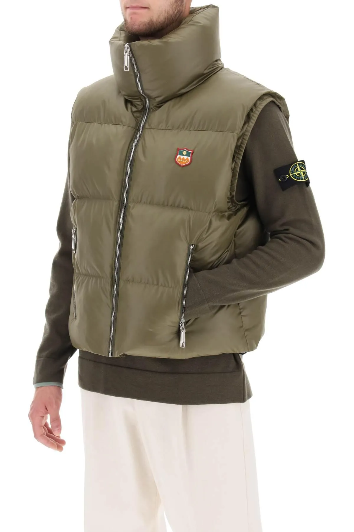 Bally    Bally Padded Vest In Ripstop