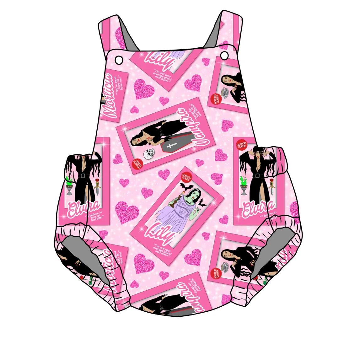 Barb!e Ghouls Unisex Baby Romper