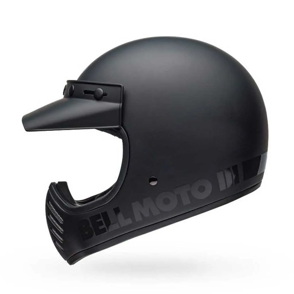 Bell - Moto 3 Black/Black Helmet