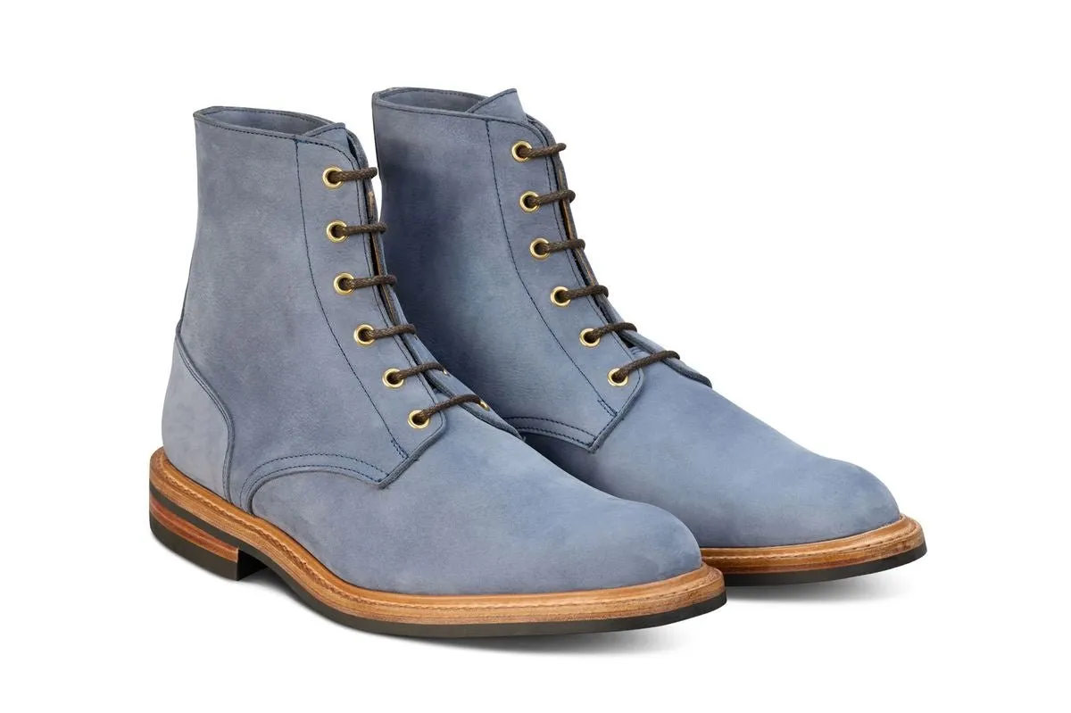 Bernwood Logger Boot - Denim Hydro Nubuck