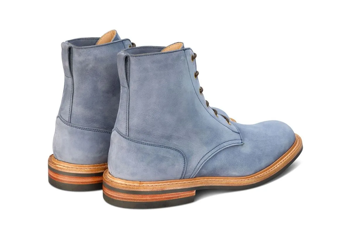 Bernwood Logger Boot - Denim Hydro Nubuck