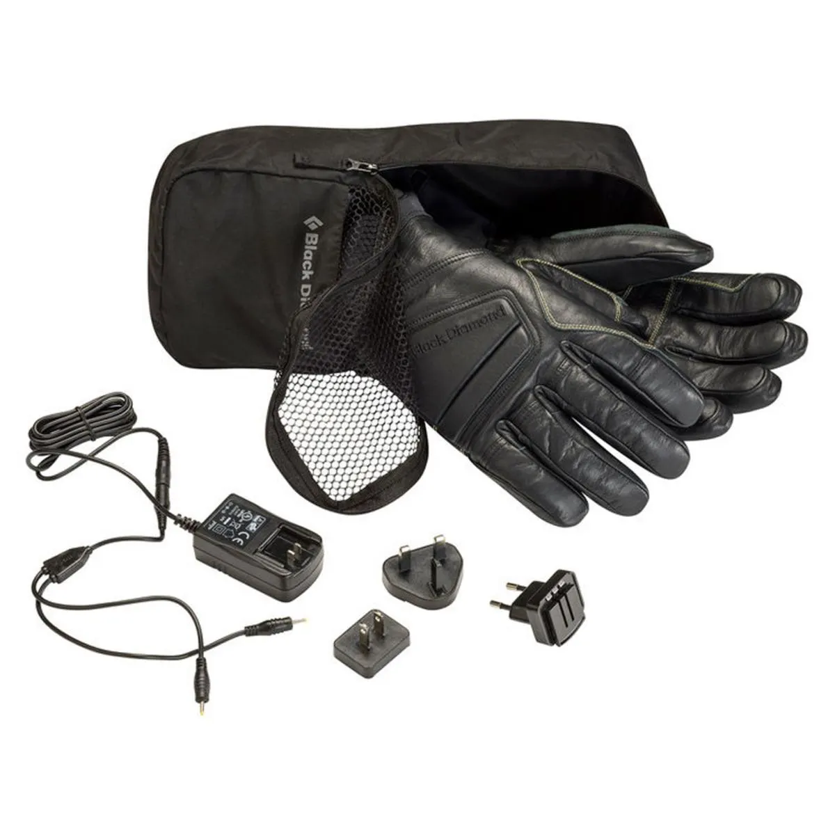 Black Diamond Solano Heated Gloves Car Charger