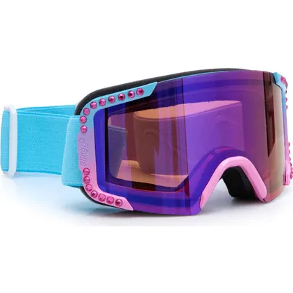 Bling2O Lustrous Frost Ski Goggle, Turqouise Frost