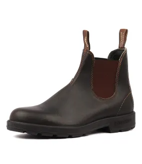 BLUNDSTONE 500 Mens Boot Stout Brown Leather