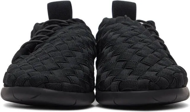 Bottega Veneta Black Intrecciato Sneakers