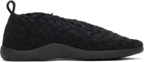 Bottega Veneta Black Intrecciato Sneakers