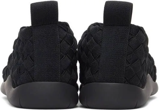 Bottega Veneta Black Intrecciato Sneakers