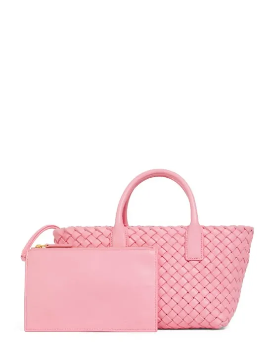 Bottega Veneta   Cabat leather top handle bag 