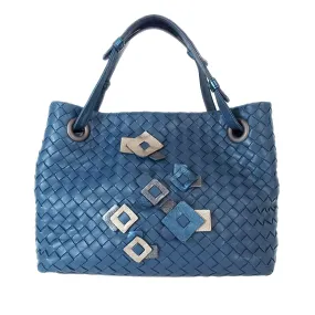 Bottega Veneta Intrecciato Garda Leather Shoulder Bag