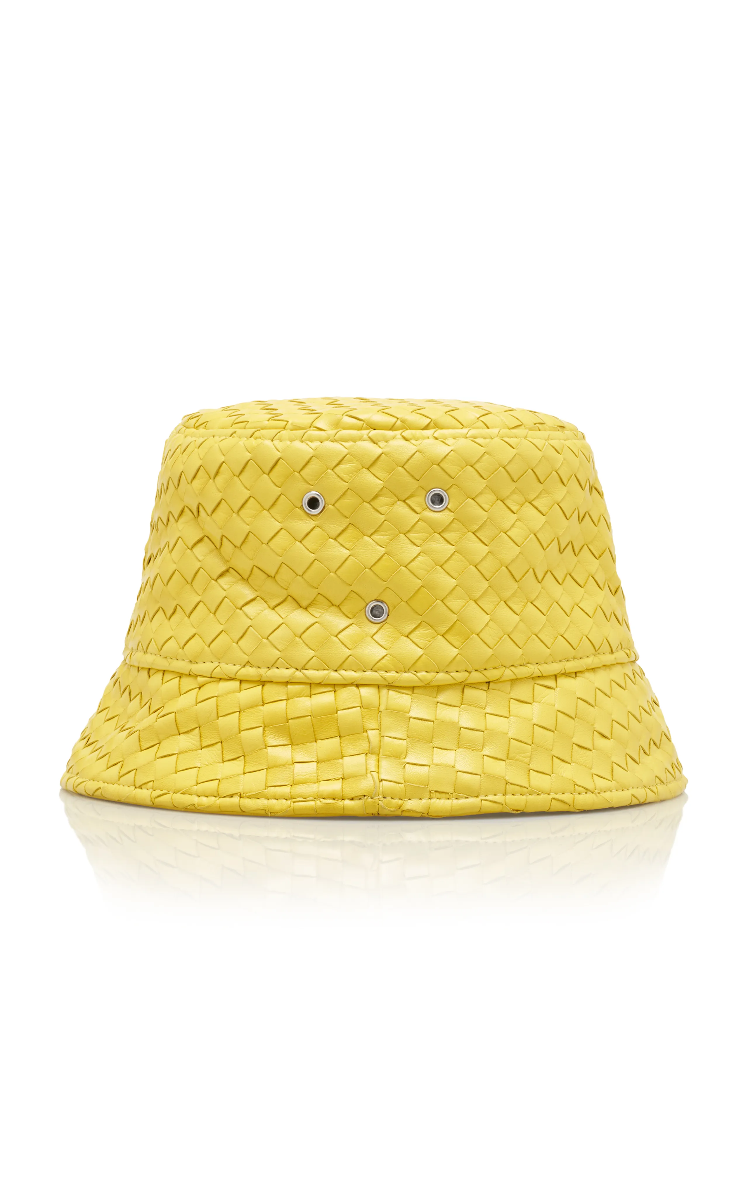 Bottega Veneta Intrecciato Leather Bucket Hat