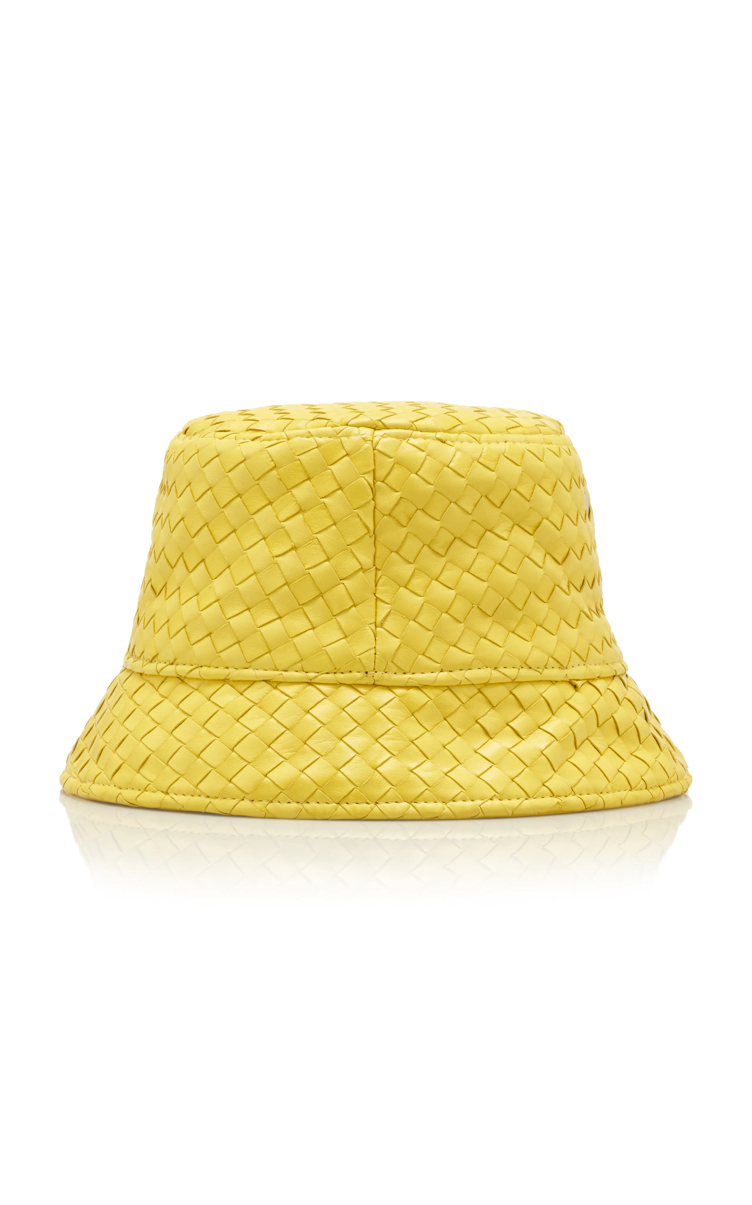 Bottega Veneta Intrecciato Leather Bucket Hat