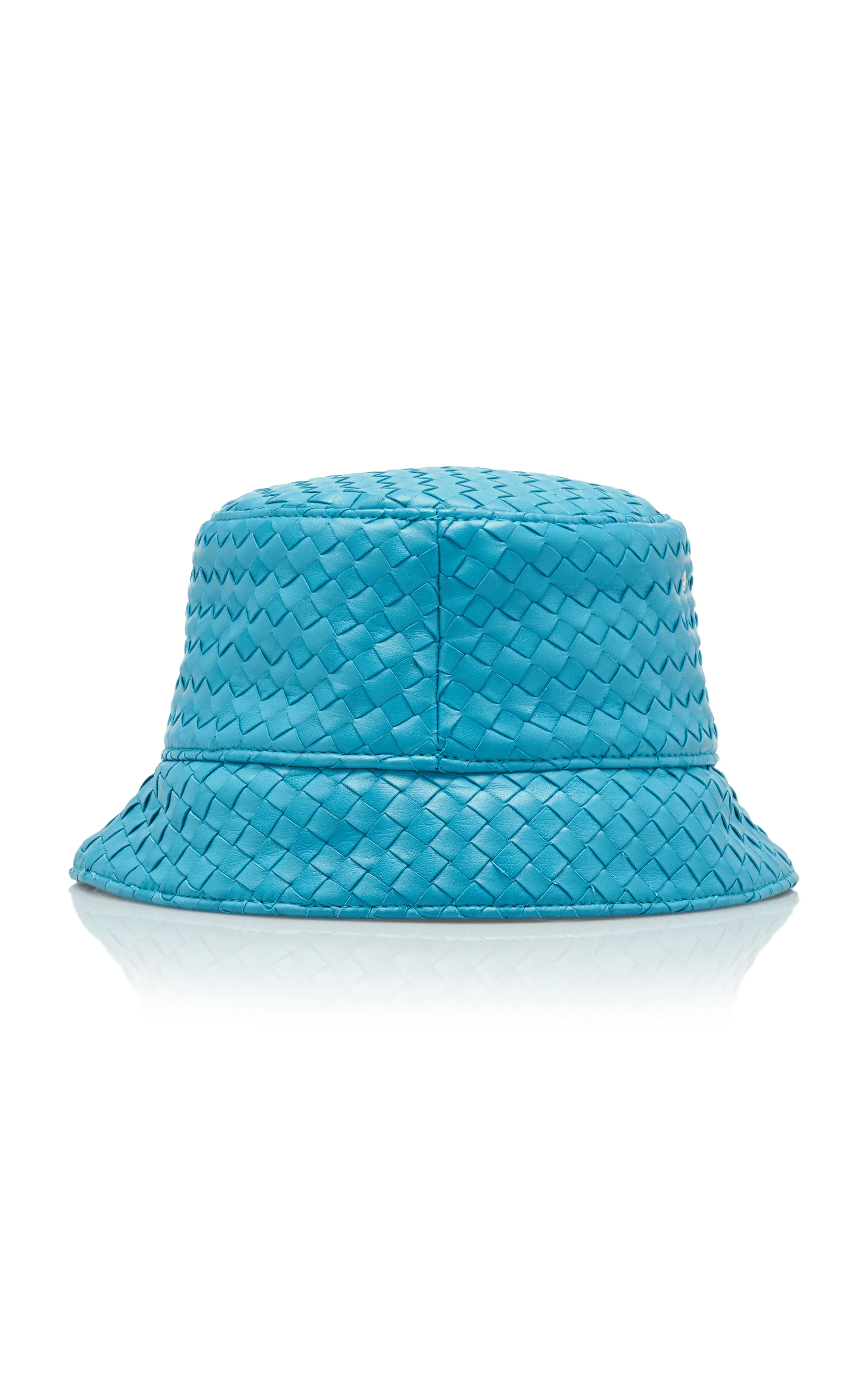 Bottega Veneta Intrecciato Leather Bucket Hat