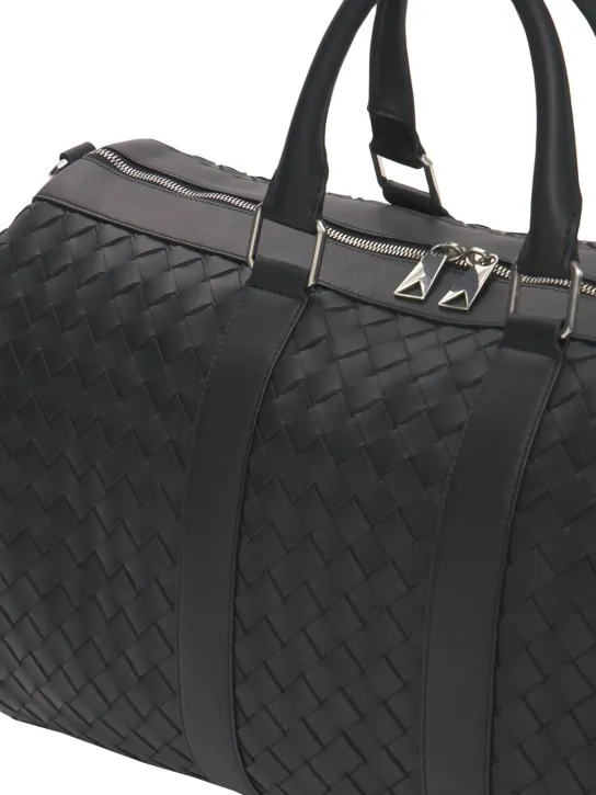 Bottega Veneta   Medium intrecciato leather duffle bag 