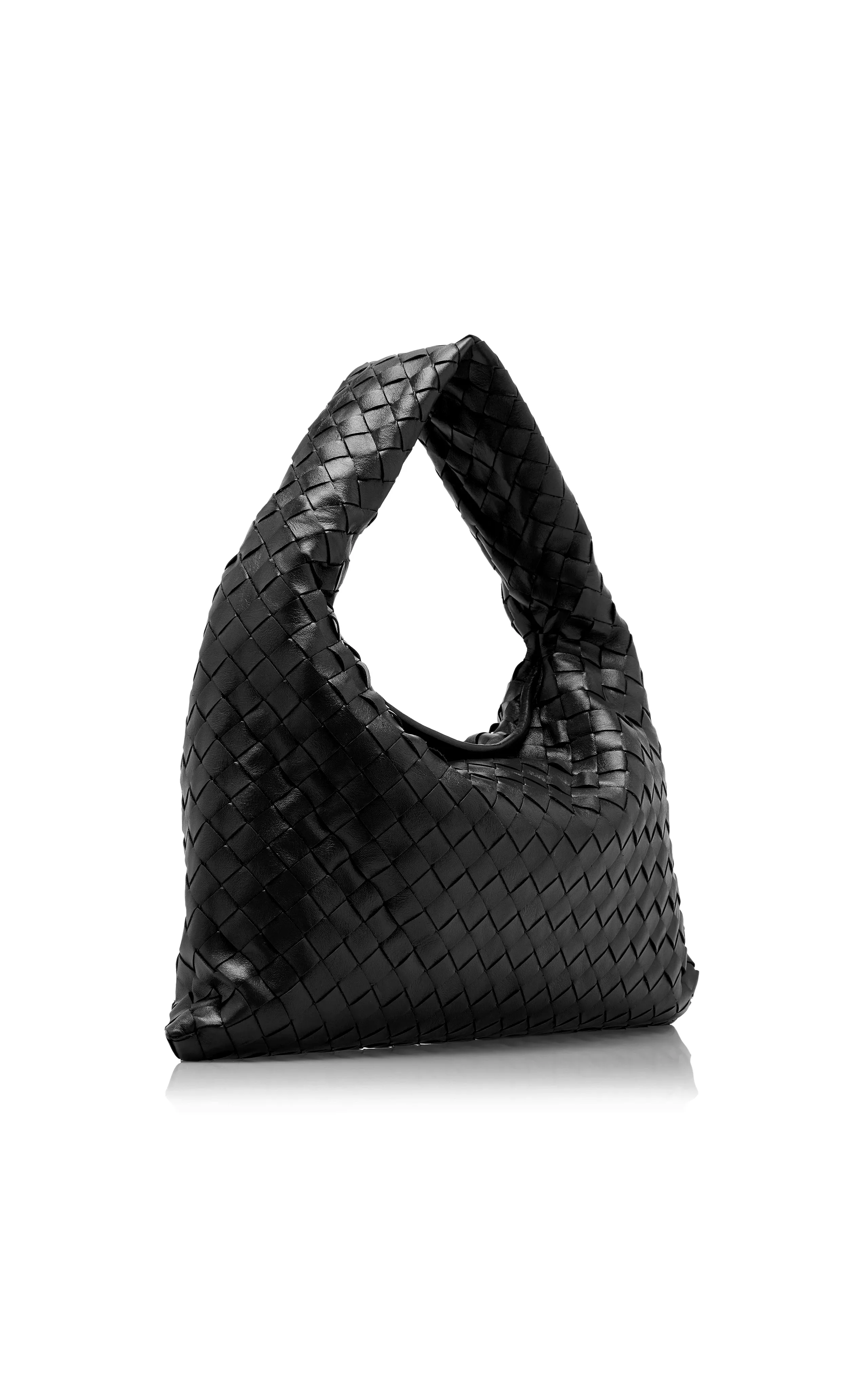 Bottega Veneta Small Hop Intrecciato Leather Bag