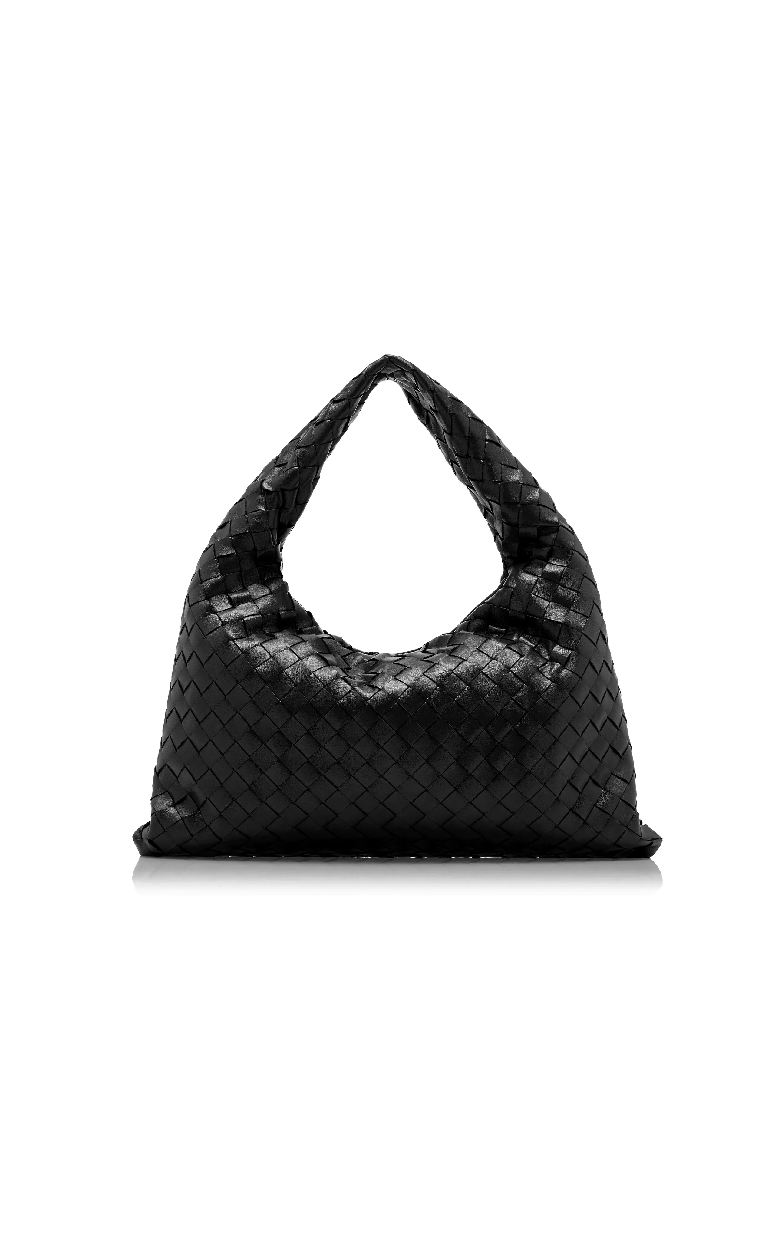 Bottega Veneta Small Hop Intrecciato Leather Bag