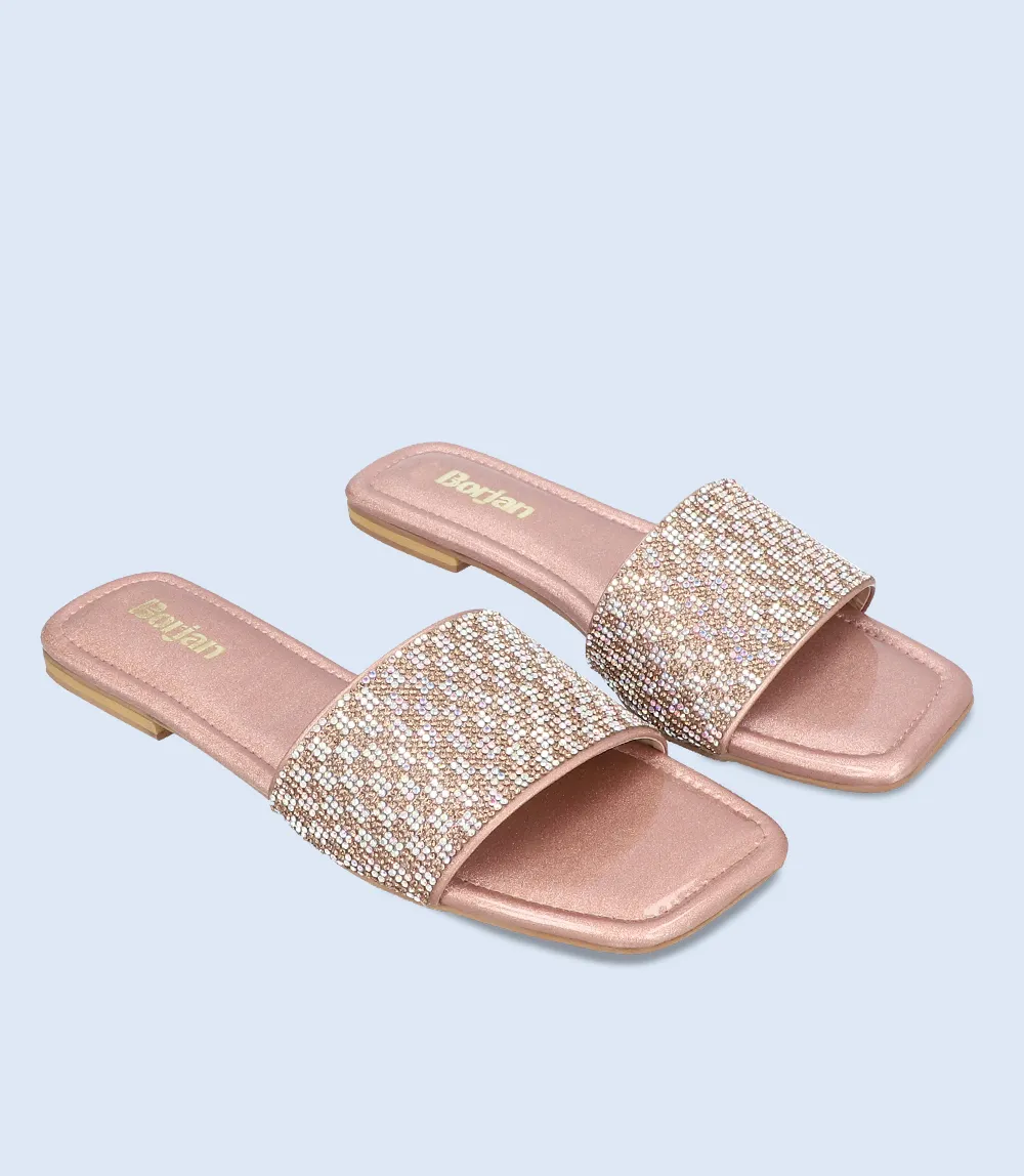 BW8745-NUDE-Women Formal Slipper