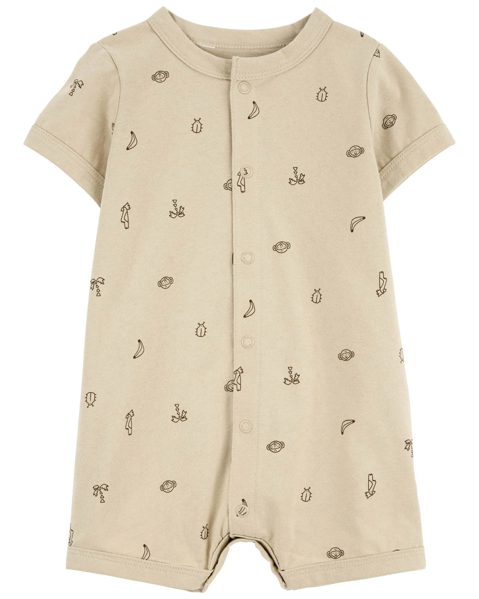 Carter's / OshKosh Baby Jungle Print Snap-Up Romper