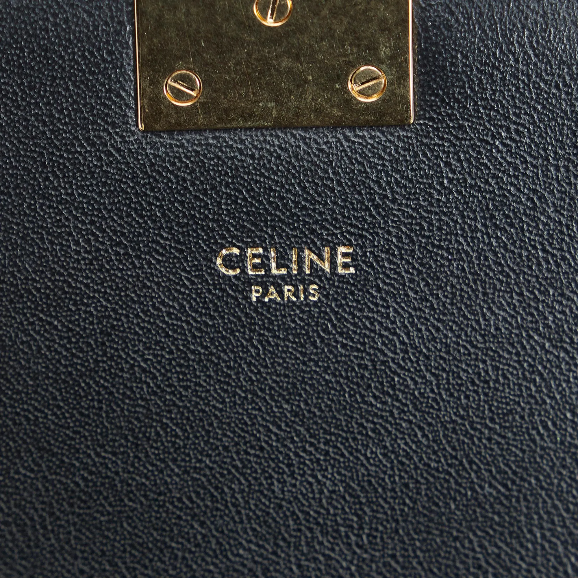 Celine C Leather Shoulder Bag (SHG-Si9Tro)