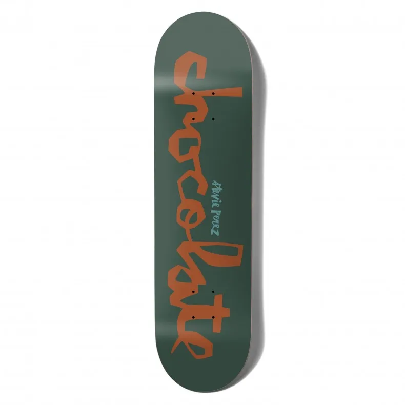 Chocolate Stevie Perez Original Chunk W41 Skateboard Deck 8.375