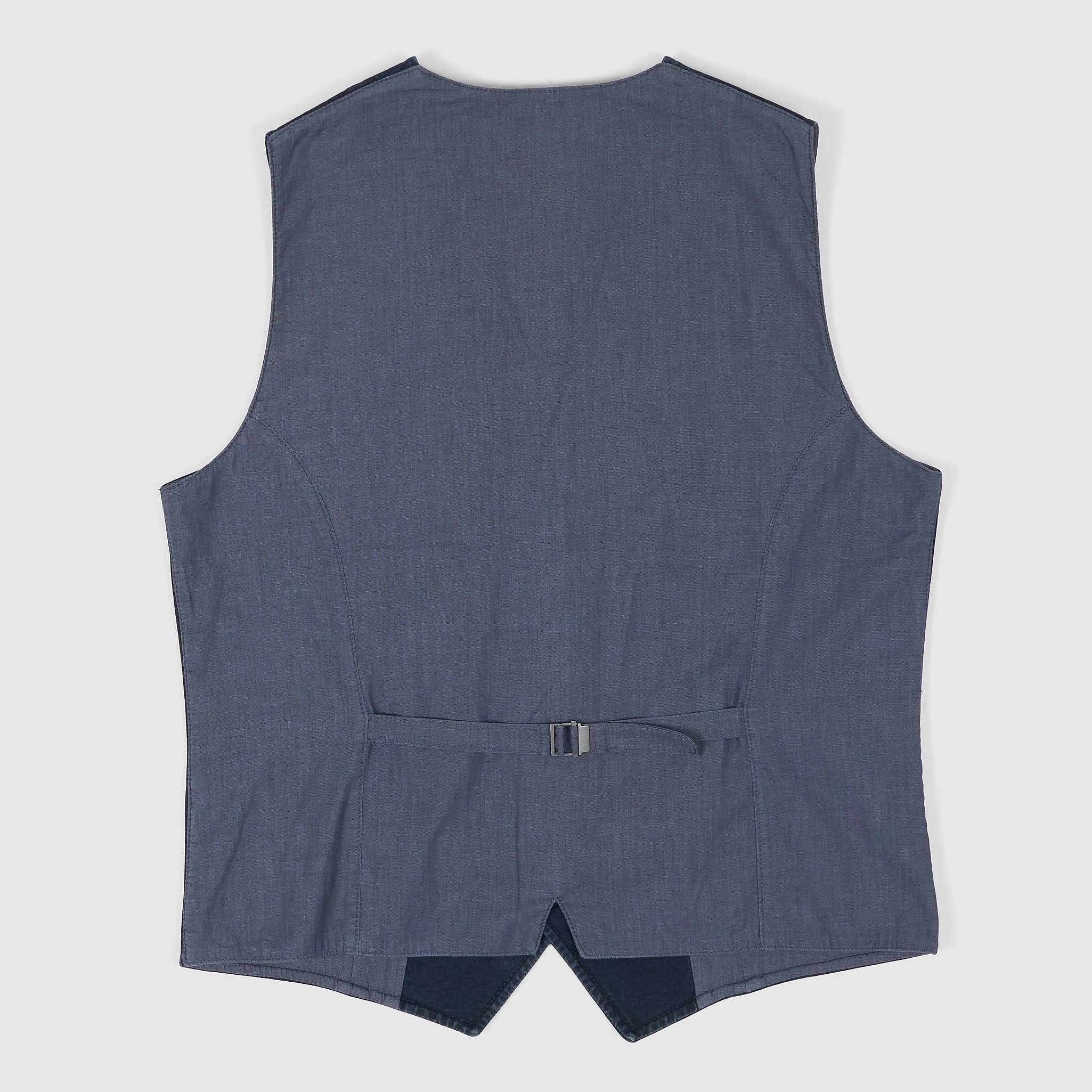 Circolo Knitted Indigo Vest