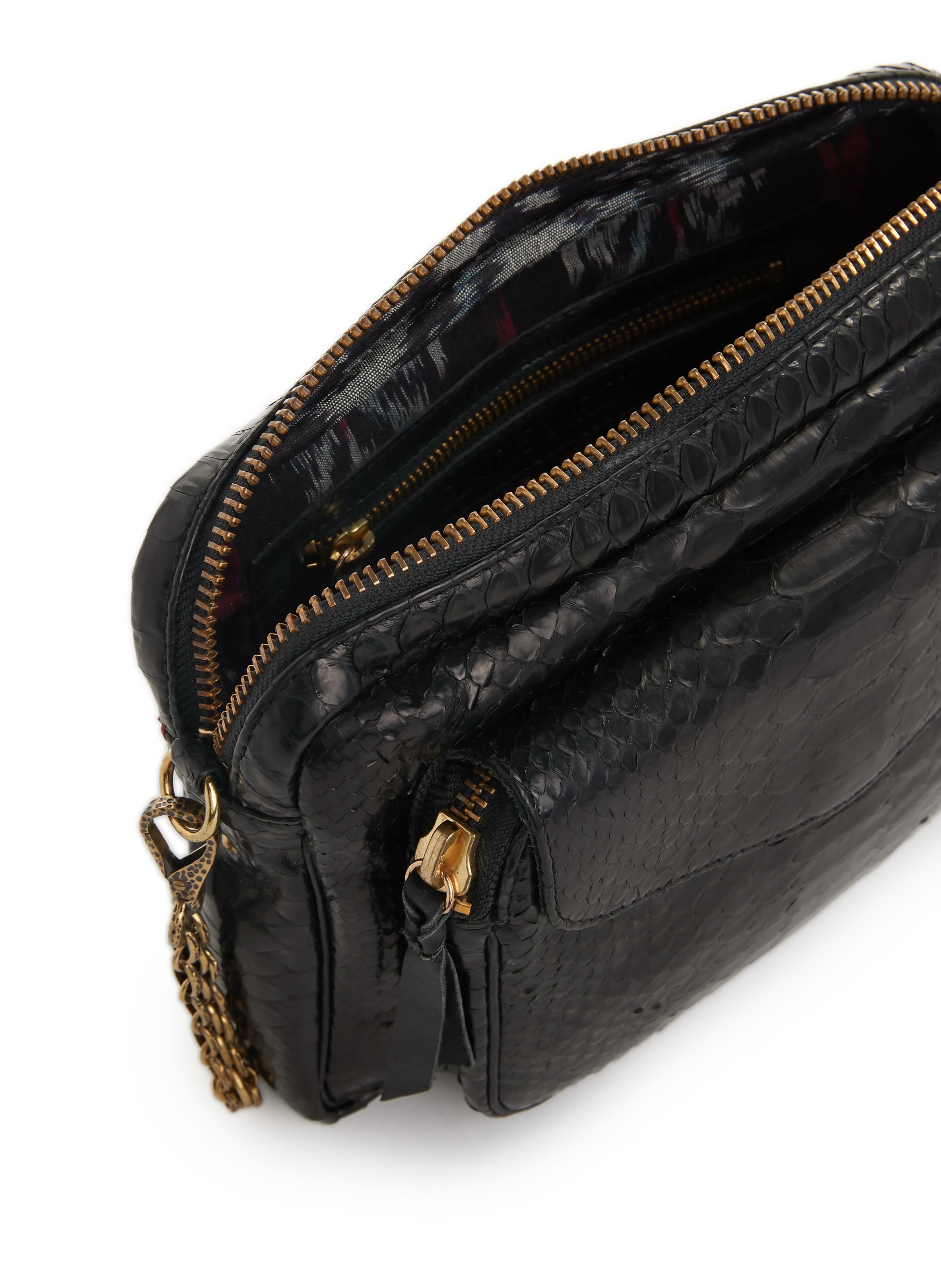 CLARIS VIROT  Big Charly shoulder bag - Black