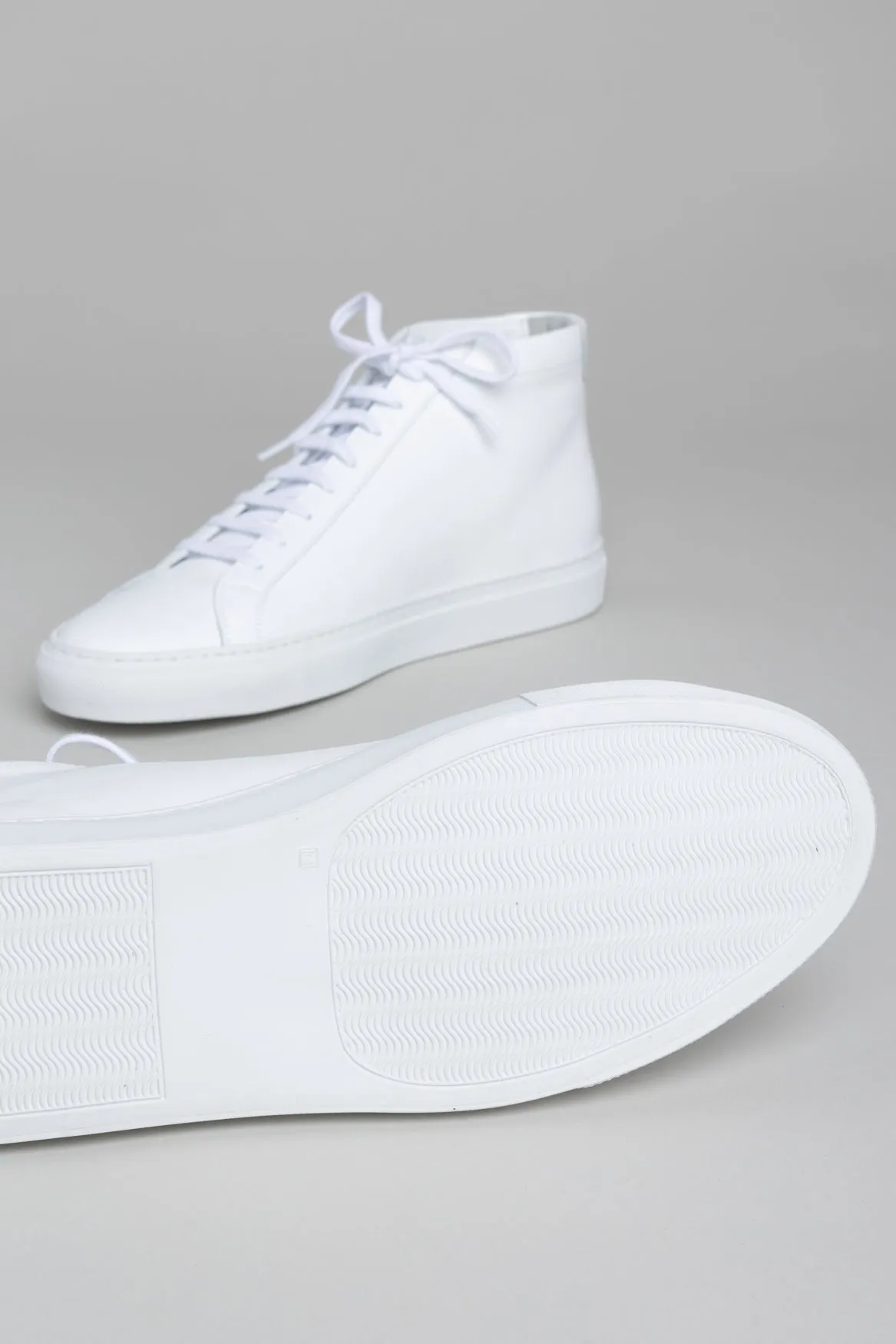 Common Projects White Achilles High-Top Sneakers