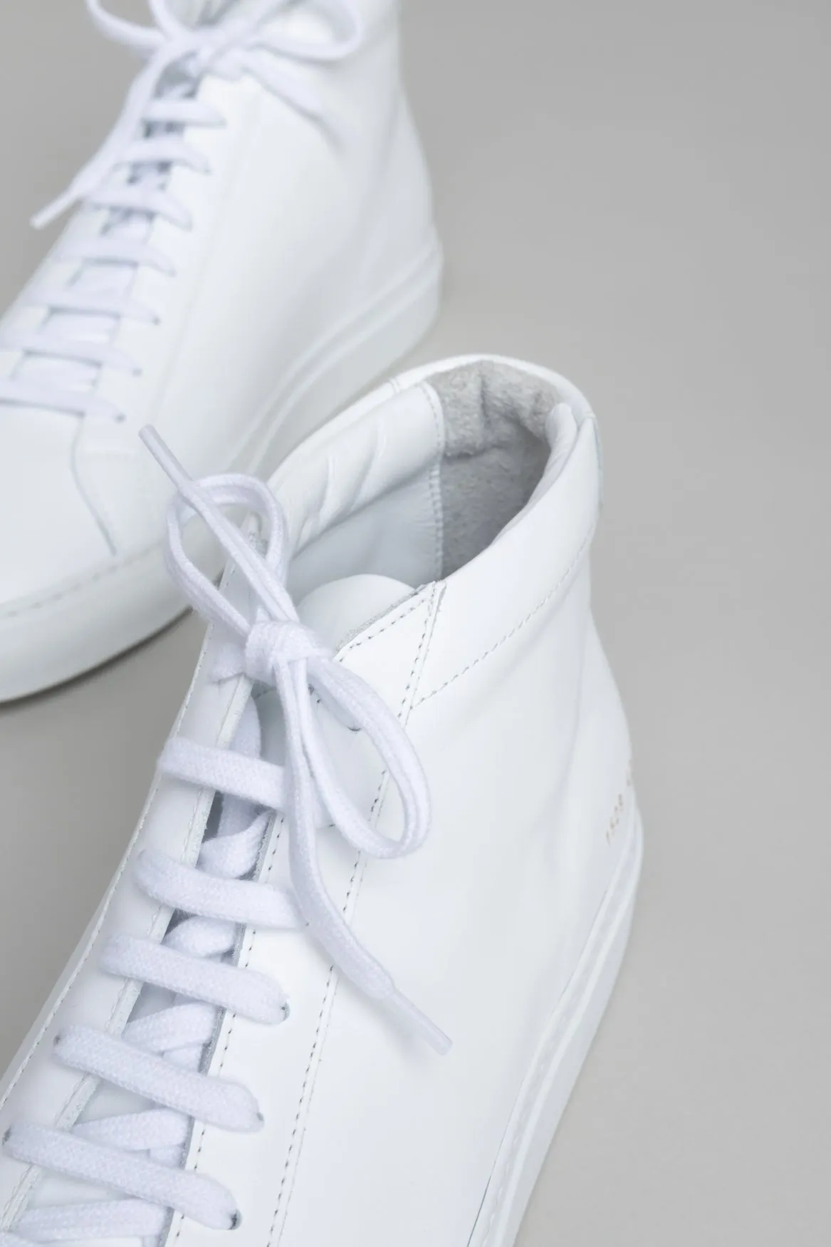 Common Projects White Achilles High-Top Sneakers