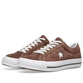 Converse One Star Ox Vintage SuedeChocolate & White